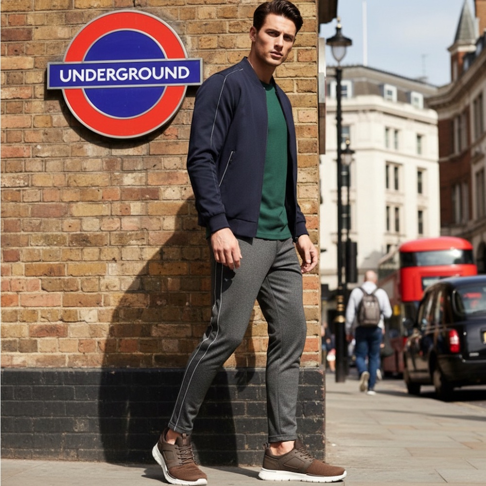 New authentic London Underground men’s designer sneakers MISMATES 10.5 11